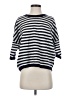 Zara Stripes Silver Pullover Sweater Size S - photo 1
