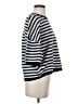 Zara Stripes Silver Pullover Sweater Size S - photo 4