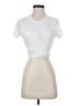 Luel Studio 100% Cotton White Short Sleeve Top Size P (petite) - photo 1