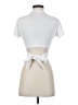 Luel Studio 100% Cotton White Short Sleeve Top Size P (petite) - photo 2