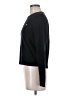 Aqua Color Block Black Pullover Sweater Size M - photo 5