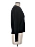 Aqua Color Block Black Pullover Sweater Size M - photo 4