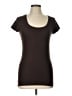 Active Basic Brown Short Sleeve T-Shirt Size L - photo 1