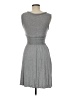 Max Studio Solid Gray Casual Dress Size M - photo 2