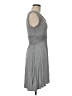 Max Studio Solid Gray Casual Dress Size M - photo 4