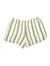 Madewell 100% Linen Stripes Ivory Shorts Size L - photo 2