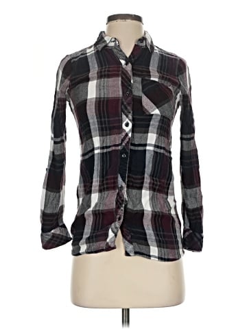 Cato Long Sleeve Button-Down Shirt (view 1)