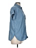 American Eagle Outfitters 100% Lyocell Blue Short Sleeve Button-Down Shirt Size M - photo 4