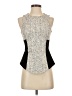 Tibi Silver Sleeveless Top Size 2 - photo 1