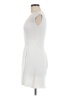 Mango Solid White Casual Dress Size M - photo 5