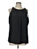 Ramy Brook 100% Polyester Black Sleeveless Blouse Size L - photo 1