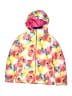 Roxy 100% Polyester Floral Pink Snow Jacket Size 12 - photo 1