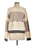 FRYE Color Block Tan Pullover Sweater Size L - photo 1