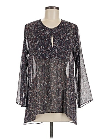 Veronica M. Long Sleeve Blouse (view 1)