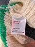 Central Park West Color Block Green Pullover Sweater Size S - photo 8
