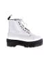 Dr. Martens White Ankle Boots Size 6 - photo 1