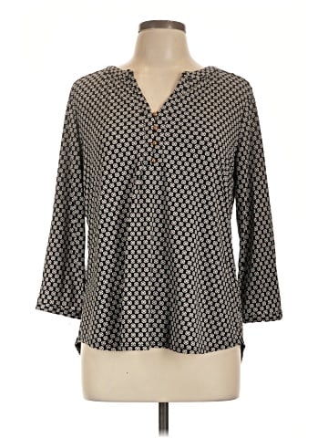 Dana Buchman for Kohls 3/4 Sleeve Blouse (view 1)