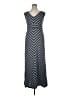 Apt. 9 Chevron-herringbone Gray Casual Dress Size XL - photo 1