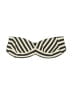Robin Piccone Stripes Ivory Swimsuit Top Size S - photo 1