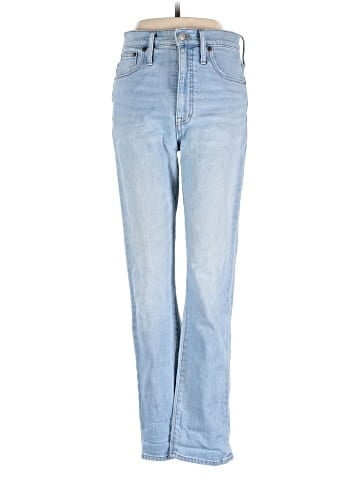 Madewell Classic Straight Jeans in Sayles Wash: Pride Rainbow Selvedge Edition (view 1)