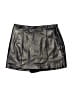 Abercrombie & Fitch Metallic Silver Black Skort Size M - photo 1