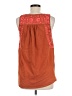 Lucky Brand Orange Sleeveless Blouse Size M - photo 2