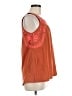 Lucky Brand Orange Sleeveless Blouse Size M - photo 4