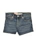 Levi's Blue Denim Shorts Size 6X - photo 1