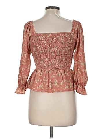 Paper Crane 3/4 Sleeve Blouse (view 2)