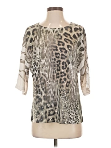 Jess & Jane 3/4 Sleeve Blouse (view 1)