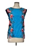 oasis 100% Polyester Blue Sleeveless Blouse Size L - photo 1