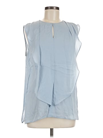 St. John Sleeveless Silk Top (view 1)