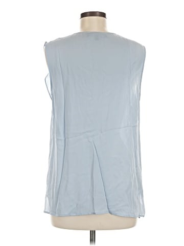 St. John Sleeveless Silk Top (view 2)