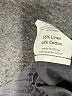 Lintico Solid Gray Linen Pants Size XL - photo 8