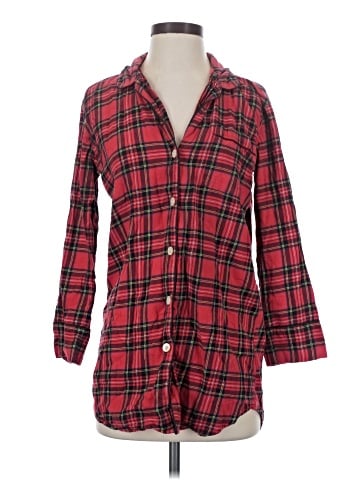 J.Crew 3/4 Sleeve Button-Down Shirt (view 1)