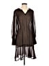 CAbi 100% Polyester Brown Casual Dress Size S - photo 1