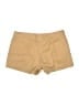 Theory Solid Tan Khaki Shorts Size 4 - photo 2