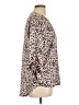 Daniel Rainn 100% Polyester Floral Ivory 3/4 Sleeve Blouse Size L - photo 4