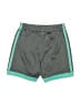 Adidas 100% Polyester Color Block Green Athletic Shorts Size 4 - photo 2