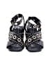 Maje 100% Leather Black Sandals Size EU 39 - photo 2