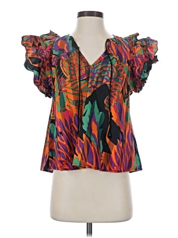 House of Harlow 1960 Short Sleeve Blouse (view 1)