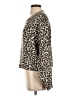 Splendid Animal Print Tan Long Sleeve Blouse Size S - photo 5