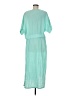 Subtle Luxury Teal Casual Dress Size M - photo 2