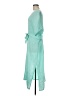 Subtle Luxury Teal Casual Dress Size M - photo 5