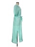 Subtle Luxury Teal Casual Dress Size M - photo 4