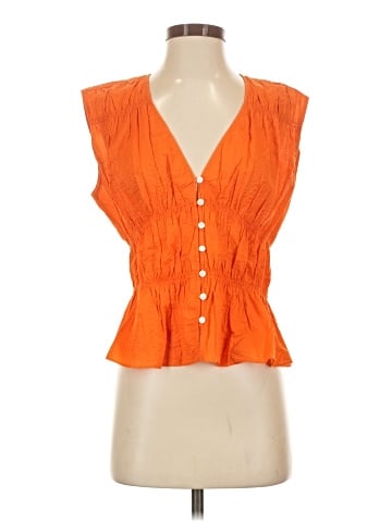 FRAME Sleeveless Blouse (view 1)