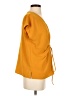 West Kei 100% Polyester Orange Short Sleeve Top Size XS - photo 4
