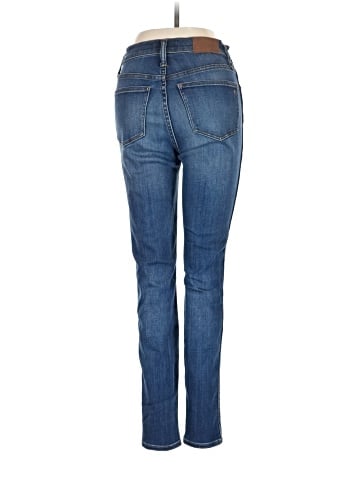 Madewell 10" High-Rise Skinny Jeans in Danny Wash: TENCEL&trade; Denim Edition (view 2)