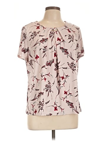 Liz Claiborne Career Short Sleeve Blouse (view 1)