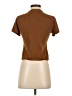 Vuori Brown Short Sleeve Turtleneck Size S - photo 2